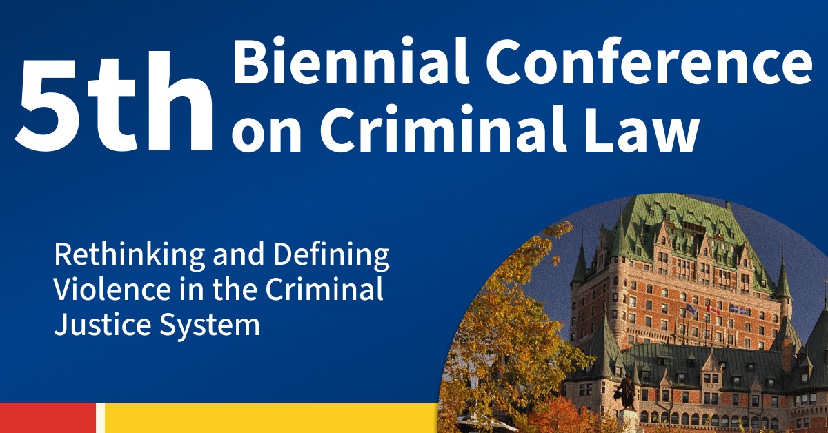 5th Biennial Conference On Criminal Law – 2026